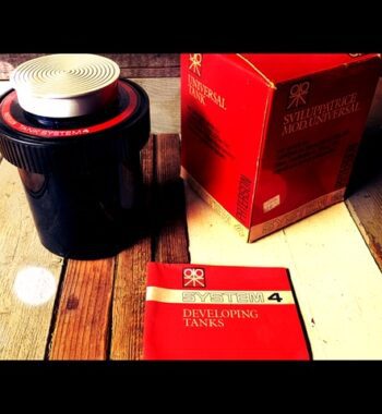 Paterson 35mm Universal Developing tank system 4 box 1970 England