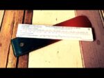 Graphoplex STB Scobey pocket Concrete slide rule pouch 1960 France