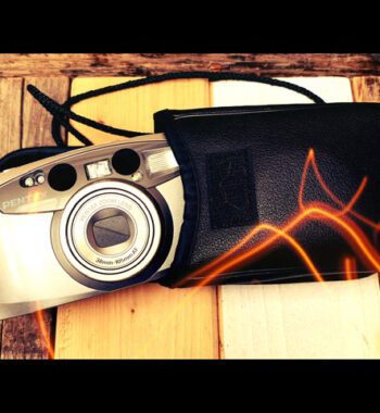 Pentax Espio 105S 35mm camera bag 1990 Japan