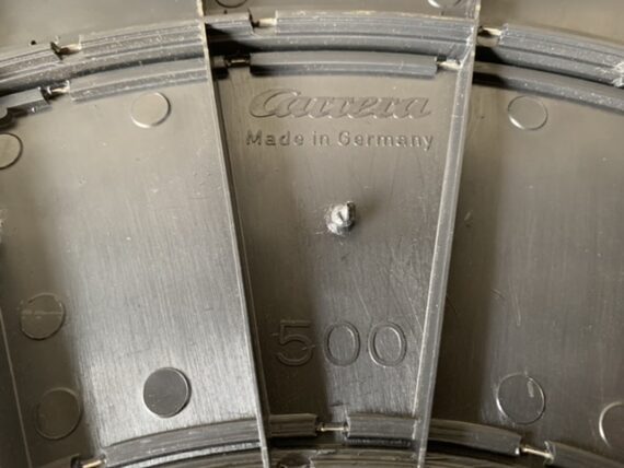 Carrera Universal 500 curved 132 racing track white lines 1980 Germany - Image 6