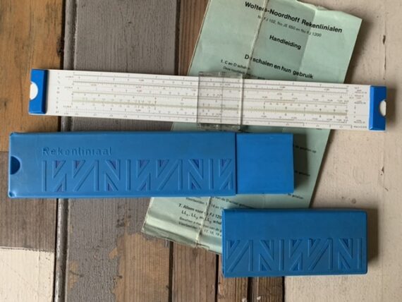 JE 650 WN slide rule case Germany 1970 Holland - Image 7