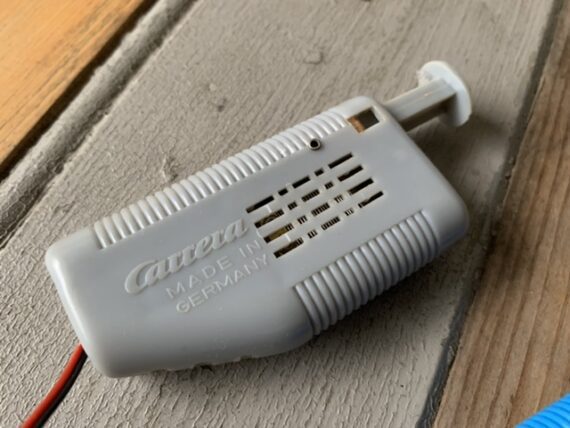 Carrera Universal 132 grey and blue power controller slot car 1980 Germany - Image 4