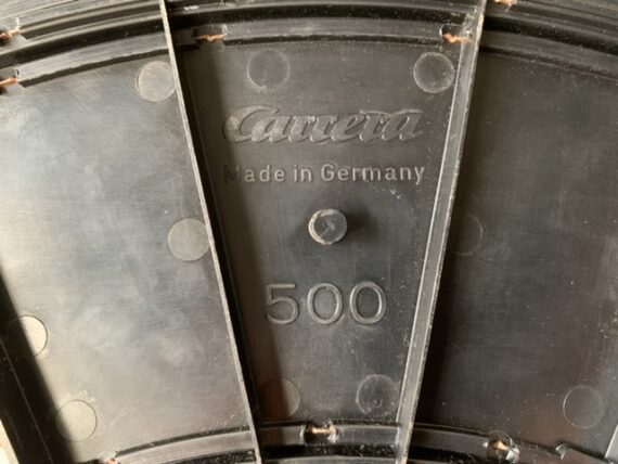 Carrera Universal 500 curved 132 racing track black lines 1960 Germany - Image 6