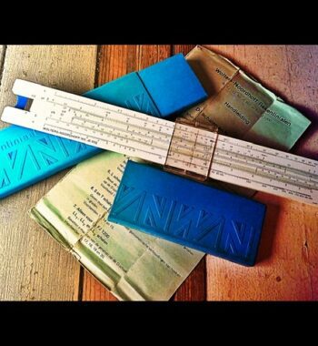 JE 650 WN slide rule case Germany 1970 Holland