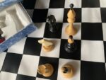 Chess set wood box 1980 Czechoslovakia - Image 5