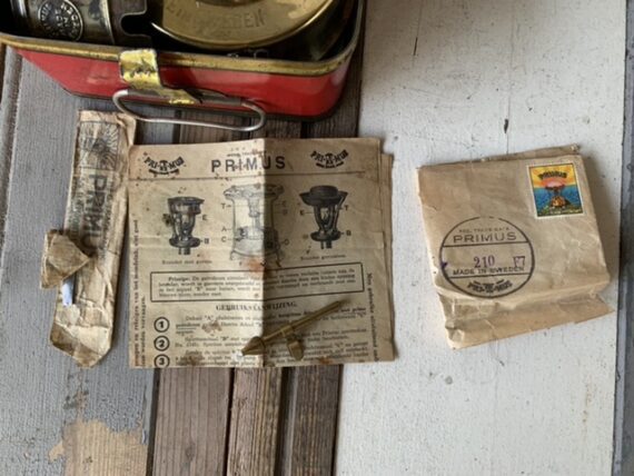 Primus 210 complete camping Stove in case 1950 Sweden - Image 5