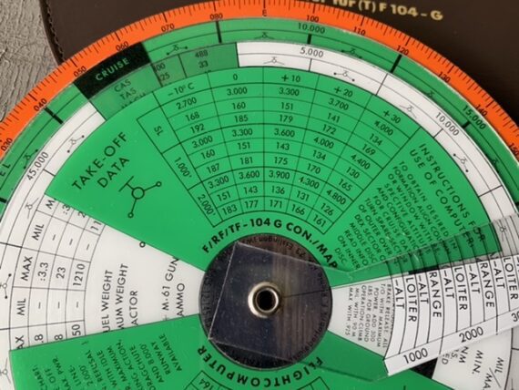 IWA 15106 circular slide rule TF 104 1965 Germany - Image 3