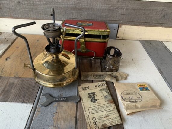 Primus 210 complete camping Stove in case 1950 Sweden - Image 3