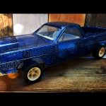 Tonka blue metallic Pick-up truck El Camino / Ranchero 1960 USA