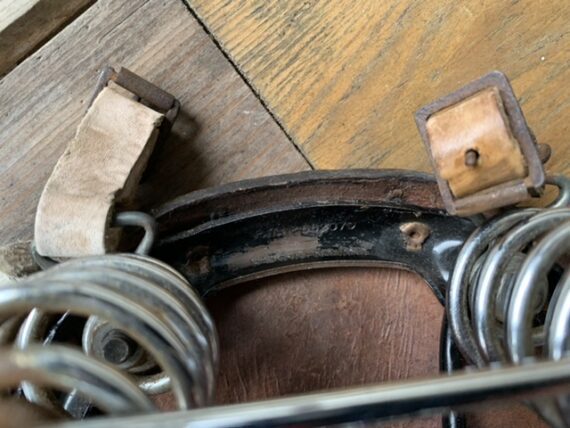 Brooks leather saddle bike B66 champion black 1990 England - Image 5