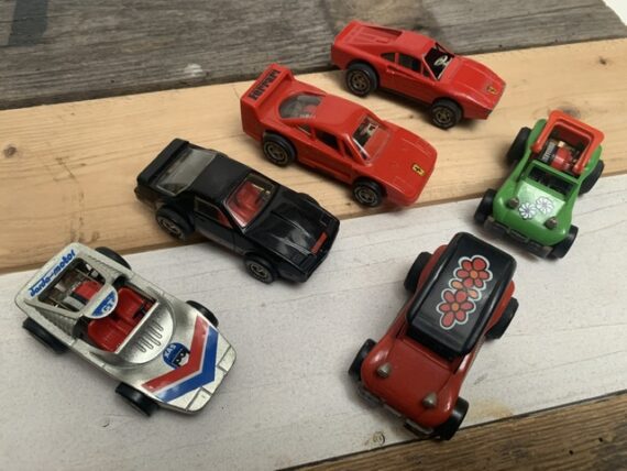 6x Darda cars Knight 2000 Ferrari Buggy 1990 Germany