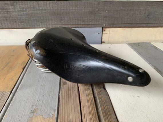 Brooks leather saddle bike B66 champion black 1990 England