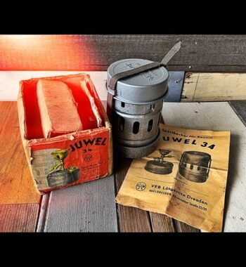 Juwel 34 Gustav Barthel camping Stove 1973 Germany