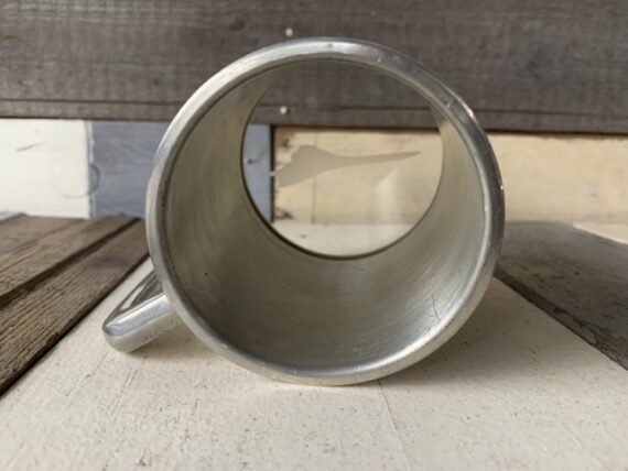 Concorde pewter tankard glass bottom 0,25 liter 1980 England - Image 2