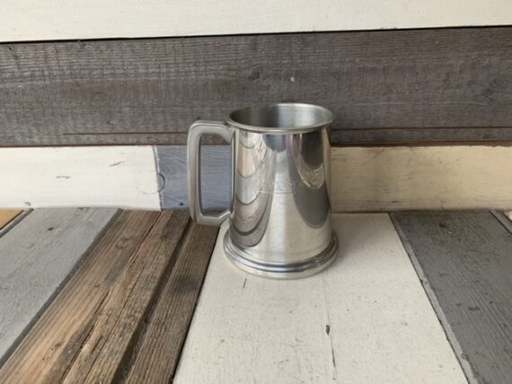 Concorde pewter tankard glass bottom 0,25 liter 1980 England - Image 5