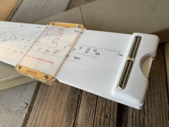 Aristo Strahlenschutz 10174 radiation slide rule 1960 Germany - Image 4