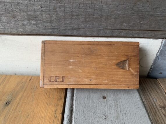 CEJ steel micro-meter in wooden case 1950 Sweden - Image 7