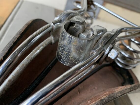 Brooks leather saddle bike B66 champion black 1990 England - Image 2