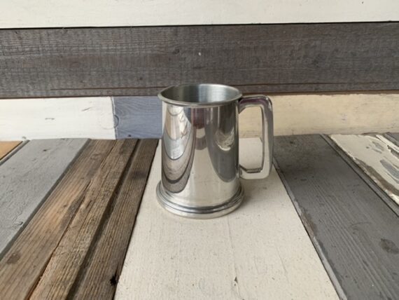 Concorde pewter tankard glass bottom 0,25 liter 1980 England - Image 6