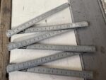 Folding Ruler 2x metal tool Jim Krupp 1960 Germany Sweden - Image 7