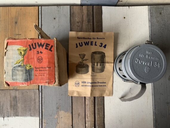 Juwel 34 Gustav Barthel camping Stove 1973 Germany