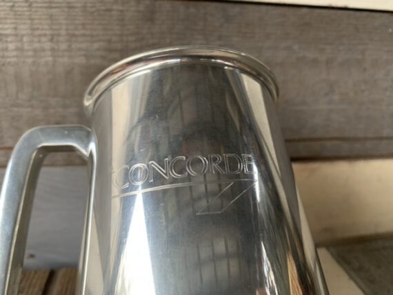 Concorde pewter tankard glass bottom 0,25 liter 1980 England - Image 4