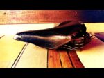 Brooks leather saddle bike B66 champion black 1990 England