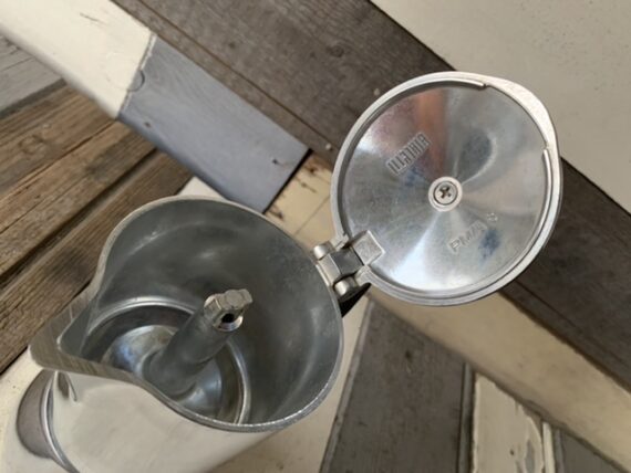 Bialetti Fiammetta moka pot aluminum percolator 2/3 cup Italy 2000 - Image 2