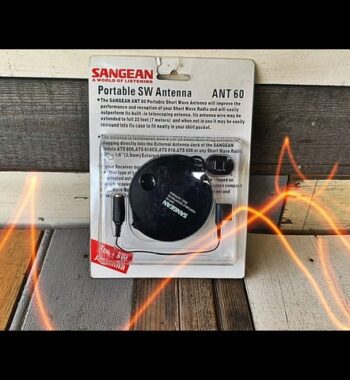 Sangean Portable SW Antenna ANT-60 box 2000 Taiwan