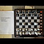 Novag Allegro 4 electronic chess computer 893 Hong Kong 1989