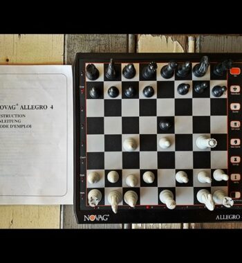 Novag Allegro 4 electronic chess computer 893 Hong Kong 1989
