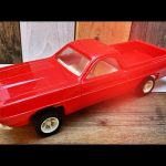 Tonka red Pick-up truck El Camino / Ranchero 1960 USA