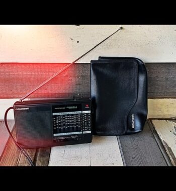 Grundig Yacht boy 204 world receiver 15 band radio case 1990 Germany