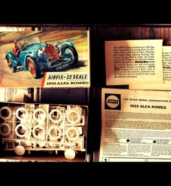 Airfix-32 kit model 1933 Alfa Romeo England 1960 1/32