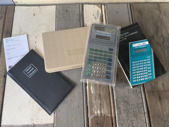 Overhead calculator TI 30X Educator projection scientific 1993 USA - Image 4