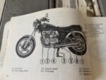 Honda CB650 C owners manual motorcycle 1980 Japan
