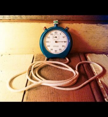 Stopwatch Leonidas Blue Shock Resistant 1970 Switzerland