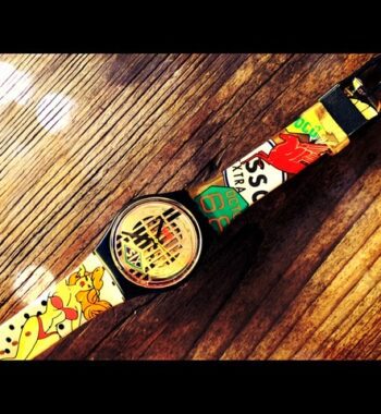 Swatch GB151 Big Enuff mens quartz watch 1993 Swiss