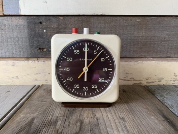 Junghans stop clock mechanical timer 1970 Germany