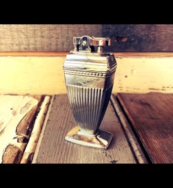 Pontiac watches chrome table lighter 1950 Belgium