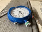Stopwatch Leonidas Blue Shock Resistant 1970 Switzerland