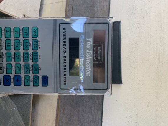 Overhead calculator TI 30X Educator projection scientific 1993 USA - Image 2