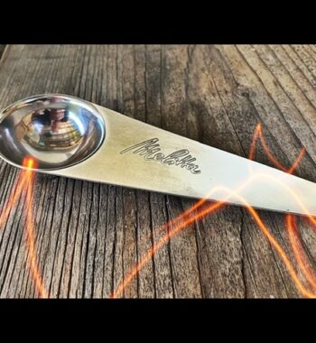 Melitta Coffee measure spoon steel tool 1990 Germany