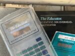 Overhead calculator TI 30X Educator projection scientific 1993 USA