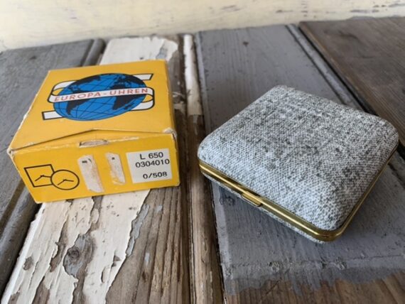 Peter mechanical travel alarm clock in box 1960 Germany - Image 5