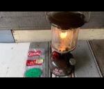 Coleman peak 1 model 222 camping lantern 1983 Canada
