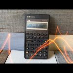 Hewlett Packard Calculator HP 17B Business desk 1987 USA