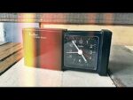 Hanhart Travel Quartz alarm clock 1980 Germany