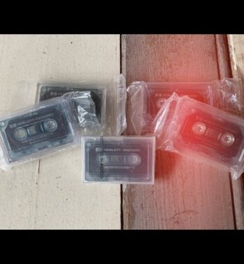 Hewlett Packard 5x sealed mini data cassette to HP82161A 1980 USA Mexico