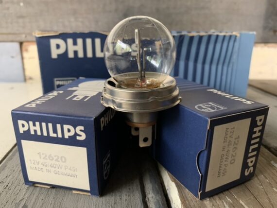 10x Philips 12620 car lamp 12V in display box 1960 Germany - Image 3